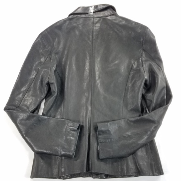 Belfe Italy Women's 12 Lamb Leather Jacket - Picture 7 of 7